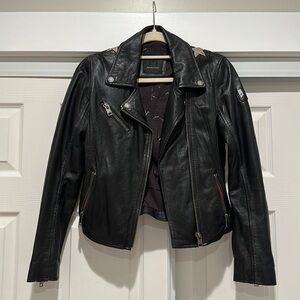 Mauritius Christy RF Star Leather Jacket